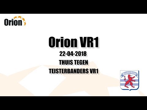 Orion VR1 - Teisterbanders VR1 22-04-2018 (HD)