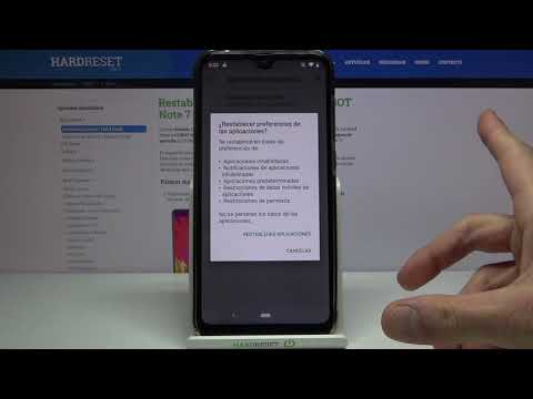 Cómo restaurar aplicaciones en CUBOT Note 7 - restablecer configuración de app