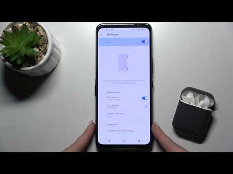 How to Link/Unlink Google Assistant to/from AIR TRIGGERS on ASUS ROG Phone 5s | Binding Air Triggers
