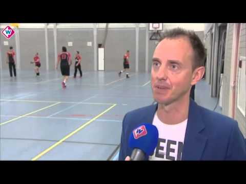 Reportage over de korfbalwedstrijd TOP - Fortuna