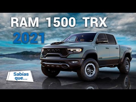 RAM 1500 TRX 2021, nació para aterrorizar a la Raptor
