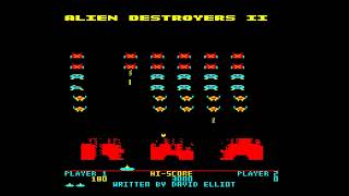 Alien Destroyers 2 AKA Electron Invaders (BBC model B computer)