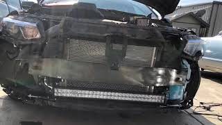 2016 Malibu condenser replacement/Light bar install