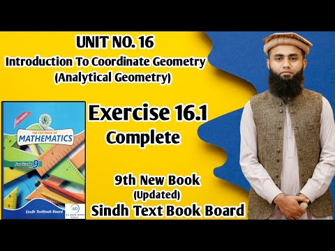 Exercise 16.1 Complete, Unit 16 Introduction To Coordinate Geometry Class 9 New Math Book Sind Board