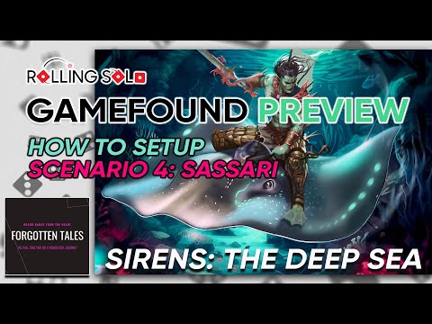 SIRENS: The Deep Sea | GameFound Preview | How To Setup