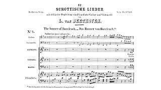 Beethoven: 12 Scottish Songs, WoO 156 (with Score)