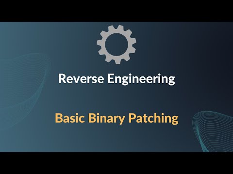 Introduction To Reverse Engineering Basic Binary Patching