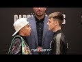 JULIO CESAR MARTINEZ VS. JAY HARRIS - FULL FACE OFF VIDEO | GARCIA VS VARGAS FINAL PRESSER