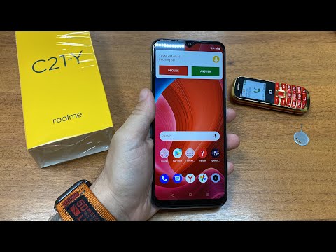 Realme C21-Y incoming call nano phone outgoing call