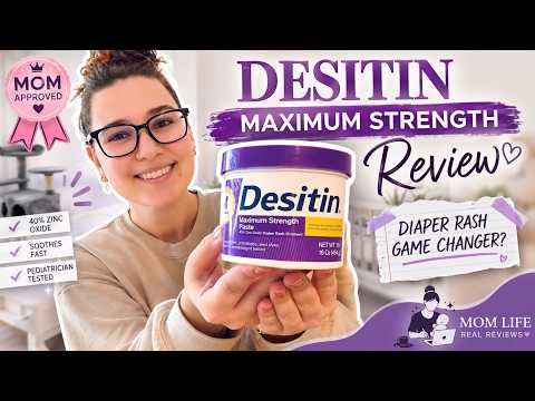 My Holy Grail Item! Honest Review - Desitin Diaper Cream.