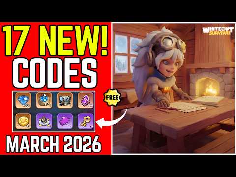 ALL WHITE OUT SURVIVAL CODES MARCH 2026 - AVAILABLE GIFT CODES FOR WHITE OUT SURVIVAL