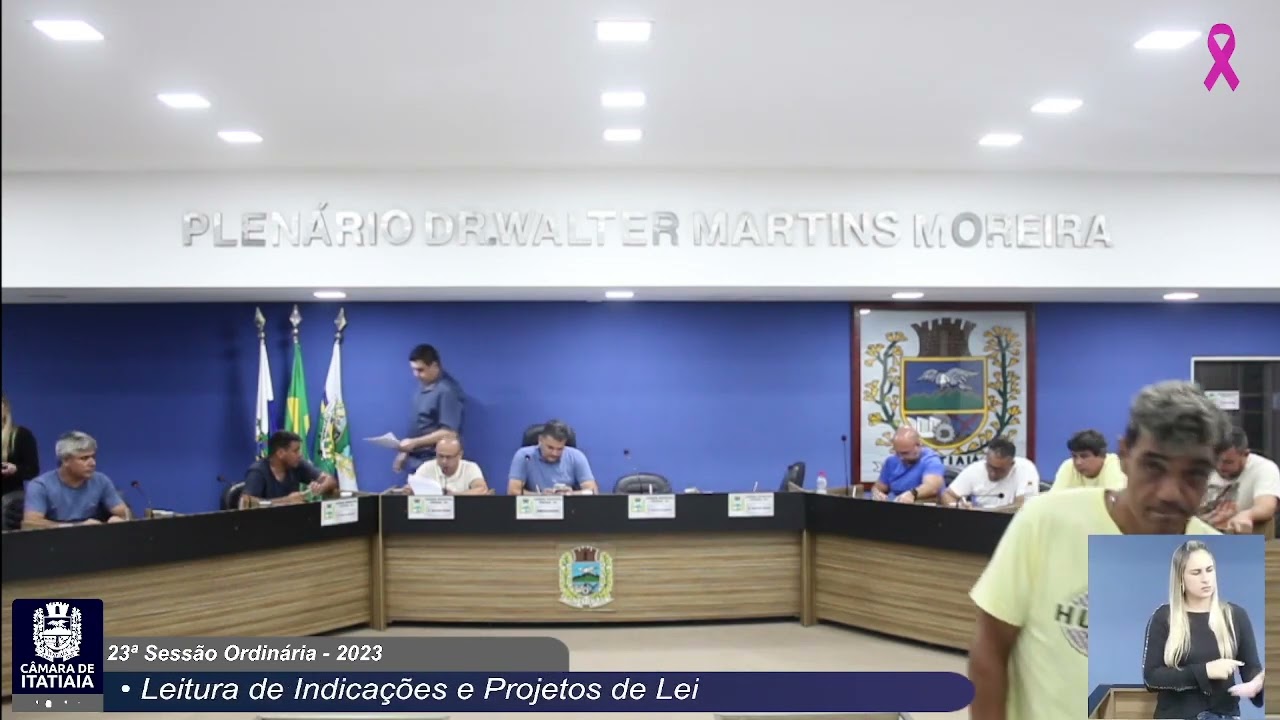 23º Sessão Ordinaria 2º Periodo 2023 - Camara Municipal de Itatiaia