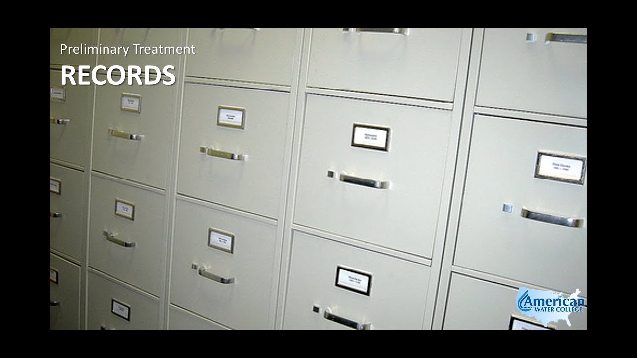 Wastewater Treatment | Data and records