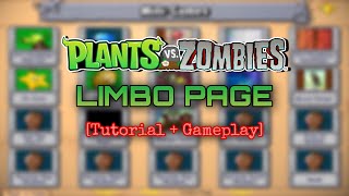 Plants Vs Zombies HIDDEN MINI GAMES- Limbo Page Tutorial + Gameplay