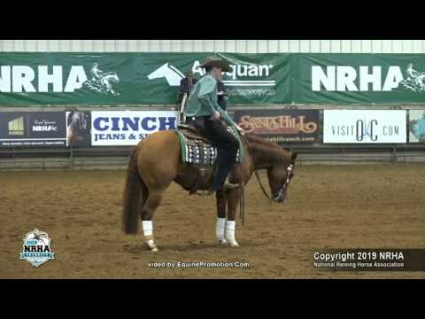 CBKtinseltownsparty shown by Josh Murphy - 2019 NRHA Futurity