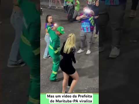 Mas um vídeo da Prefeita de Marituba-PA viraliza