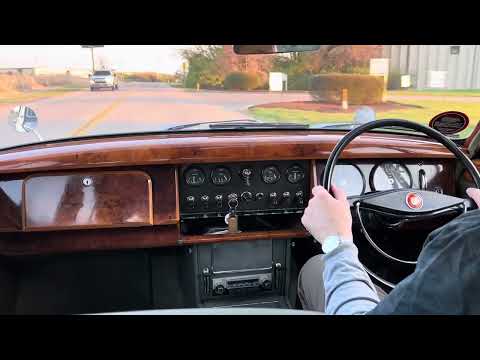 1961 Jaguar Mark II 2.4 4-speed mixed Drive ride along. ￼