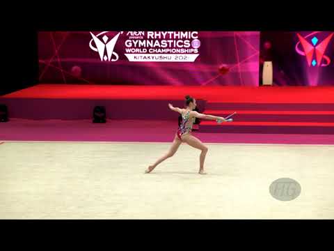 TUNCEL Kamelya (TUR) - 2021 Rhythmic Worlds, Kitakyushu (JPN) - Qualifications Clubs