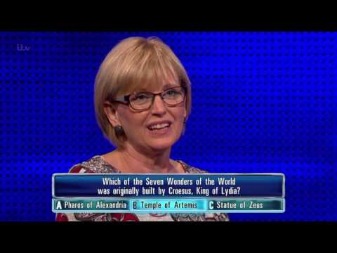 Donna Gets Her Croesus Question Right - The Chase