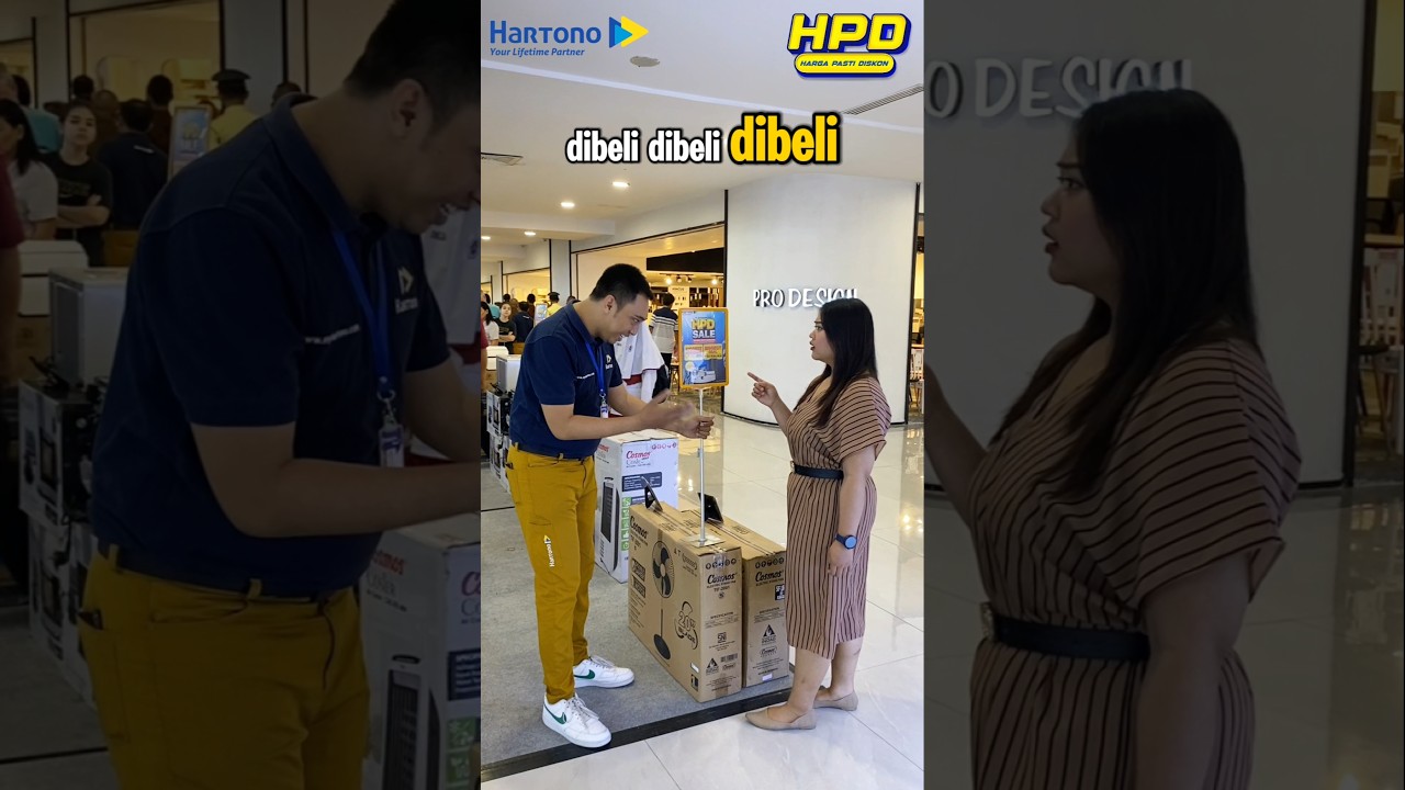 It's time to buy electronics with the Guaranteed Discount Price promo #myhartono