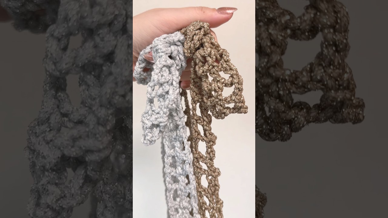 ダイソーシャインスター🌟💫✨ #かぎ針編み #ダイソー #shorts #ダイソー毛糸