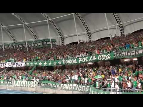 "YO PARO CON UNA BANDA - FRENTE RADICAL" Barra: Frente Radical Verdiblanco &bull; Club: Deportivo Cali