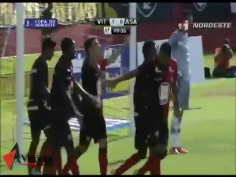 Vitória 2 x 1 Asa 3º Rodada Copa do Nordeste 2013