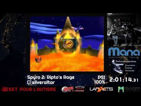 NoReset x Lan ETS 2016 - Spyro 2: Ripto's Rage by slvr