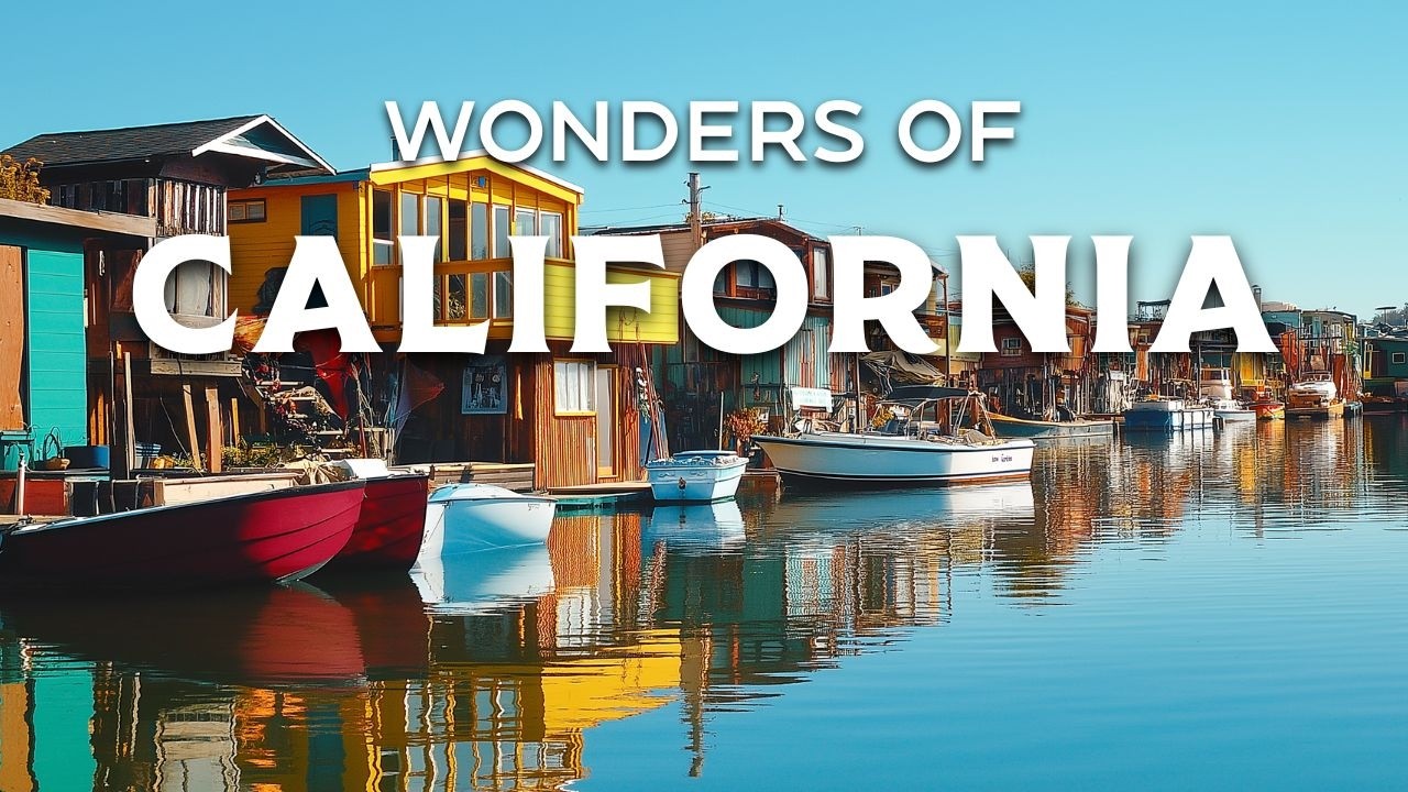 Wonders of California | Top 30 Places To Visit in California | Travel Video 4K