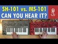 Roland SH 101 Vs Behringer MS 101 MS 1 Can You Hear The Difference