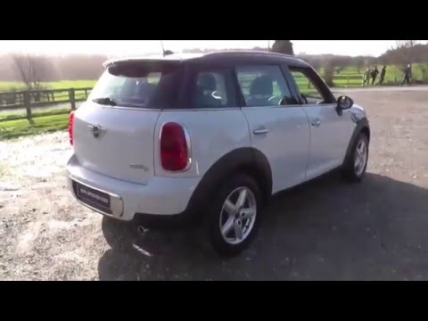 MINI Cooper 1.6 D -COUNTRYMAN- (White)