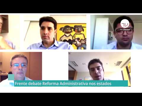 Frente debate reforma administrativa nos estados e municípios - 01/07/20