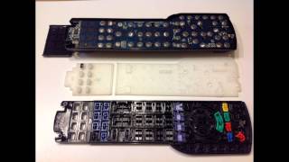 パナソニックTVリモコンの分解 (ビエラ TH-P42GT3)