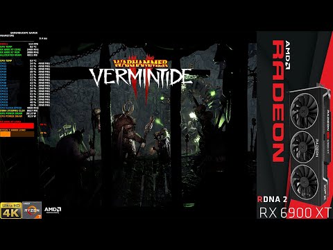 Warhammer Vermintide 2 Extreme Settings 4K | RX 6900 XT | Ryzen 7 5800X