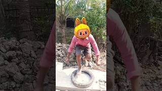 Download lagu cute Zimomo & Mokoko jumping into the hula hoop yr8😝🙂#shortsviral mp3