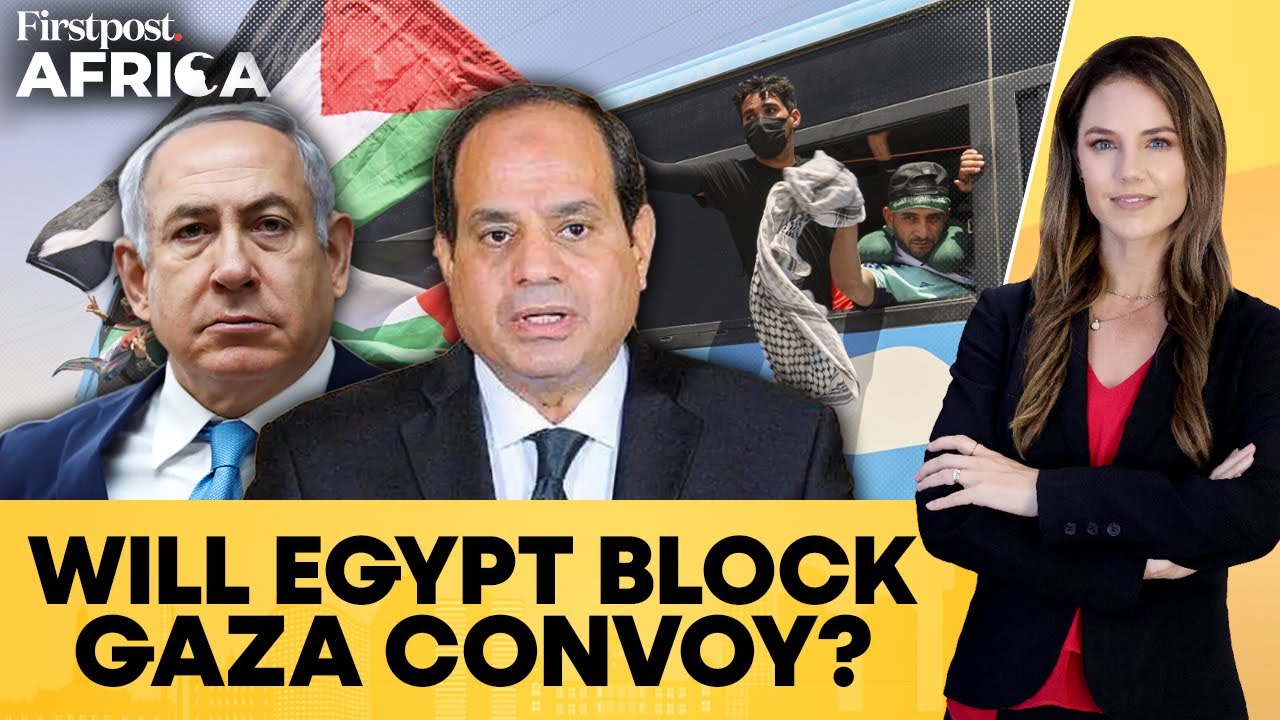 Gaza-Bound "March Of The Free" Convoy Reaches Libya; Egypt To Block March? | Firstpost Africa | N18G