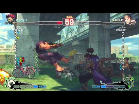 Fujino [Akuma] vs jyobin [Ryu] 2 of 2 SSF4 Japanese Online Ranked Matches - TRUE-HD