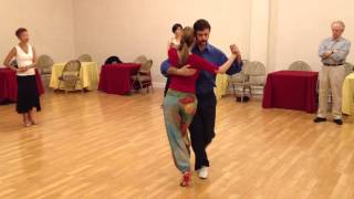 Tango class - Gustavo &amp; Jesica - August 28 2013