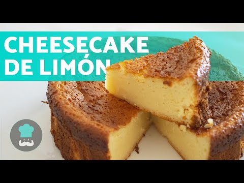Tarta de QUESO y LIMÓN al horno 🍋 Receta FÁCIL
