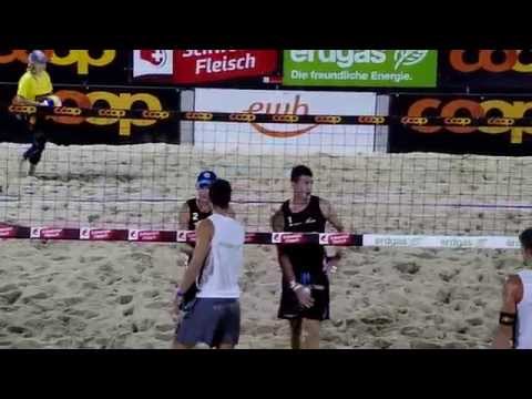 Halbfinaleinzug Gabathuler-Gerson Coop Beachtour Bern