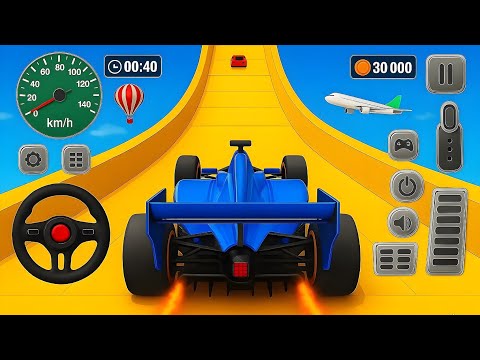 GT Formula Car Mega Ramp Extreme Racing - Formula Car Racing Stunts 3D - Android Gameplay 