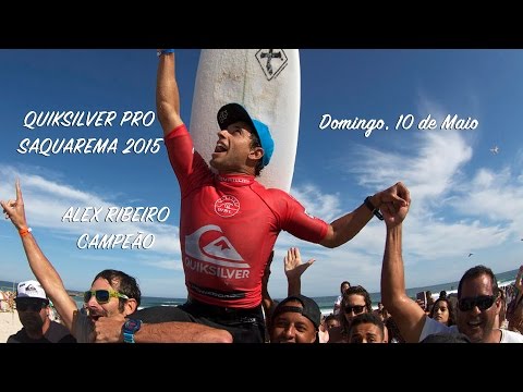 SURFE: Alex Ribeiro domina Saquarema