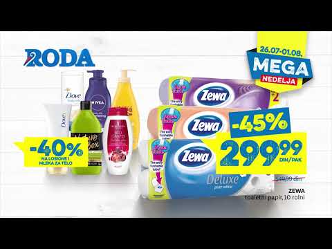 Roda | Mega nedelja 26.07 - 01.08.2019.