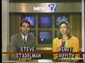WTVO Channel 17 Rockford News Break Gay Marine Porno Movie Charges 1993 Wendy Griffith Steve