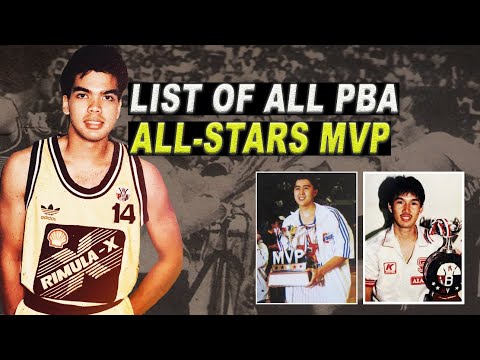 ANG MGA PLAYER NA NAGING MVP SA PBA ALL-STARS GAME (1982-2019)