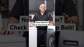 Washer Making This Noise? Check Your Pump Belt!