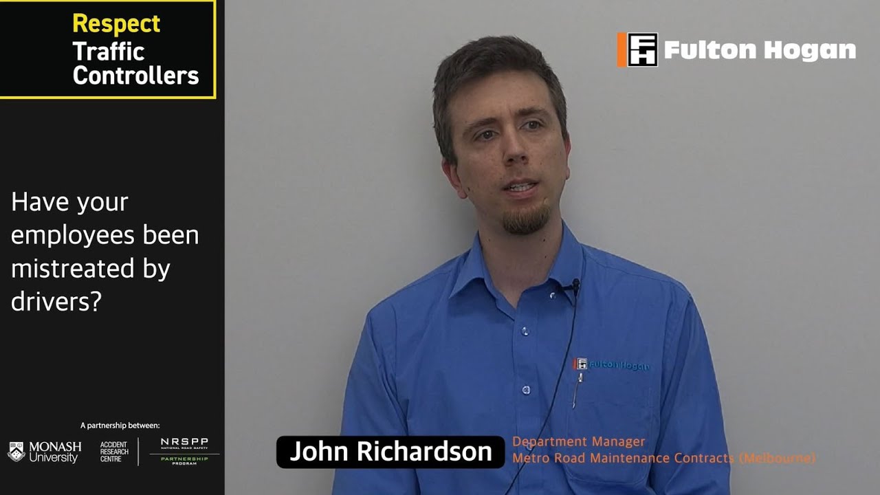 Messages from a Department Manager - Respect Traffic Controllers Campaign