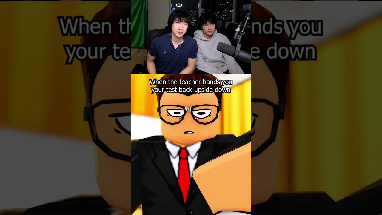 When The Teacher Returns Your Test Upside Down...