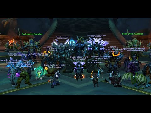 Mythic Raszageth the Storm-Eater (Fury Warrior POV)