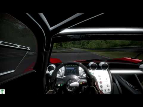 Need For Speed Shift| Nürburg|Zonda R| 1:53:550| World Record!